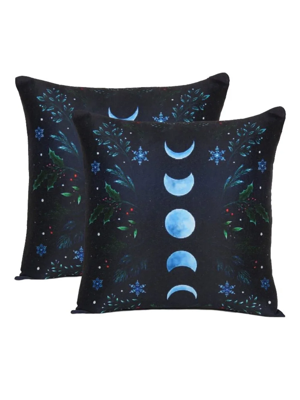 Oussum Decorative Cushion Cover Cotton Moon Print Pillow Case Comfortable Cover